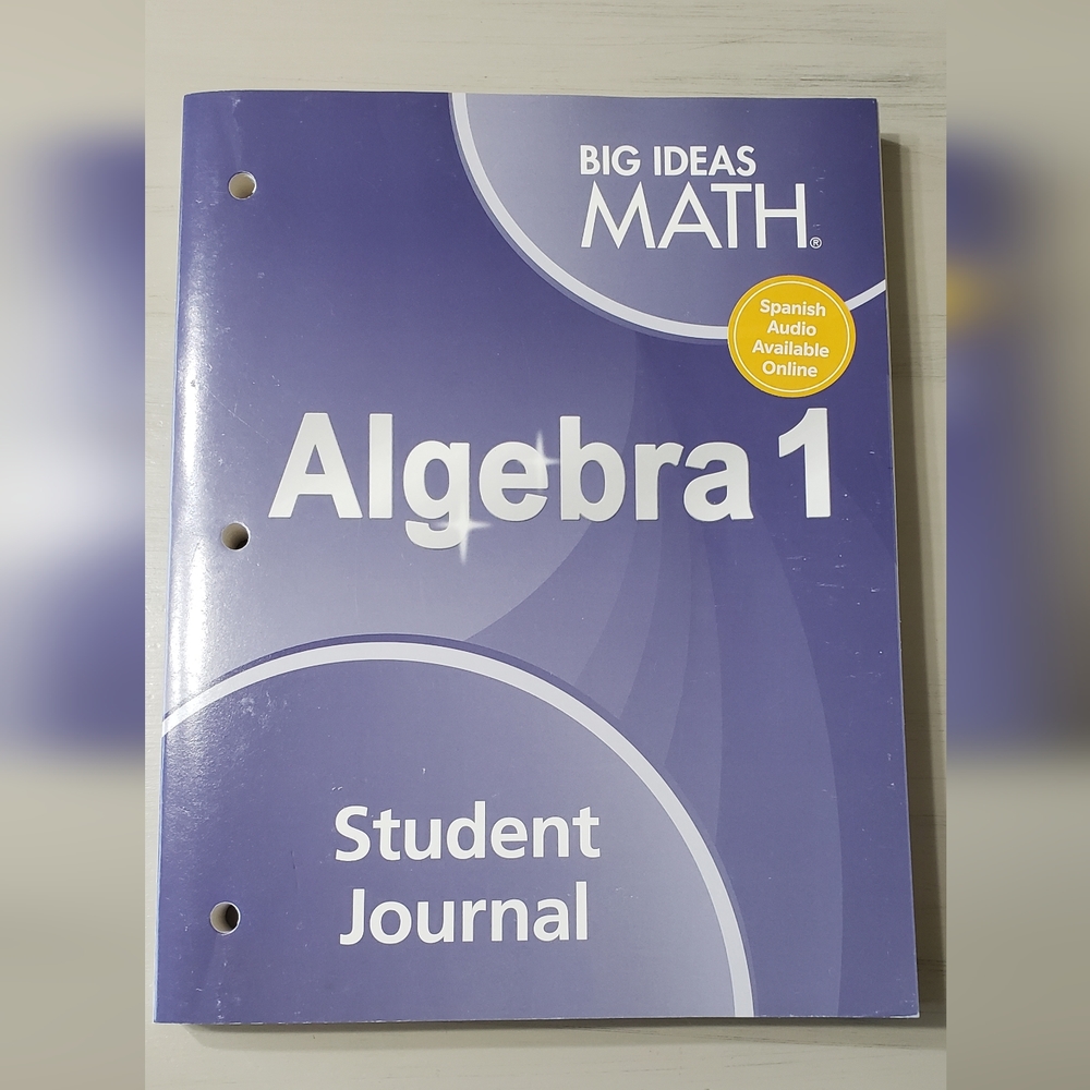 NEW Big Ideas Math Algebra 1 Student Journal